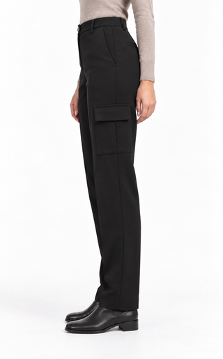 Pantalone cargo Elis  in viscosa elasticizzata Blugirl