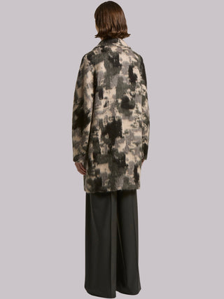 Cappotto midi camouflage Peserico