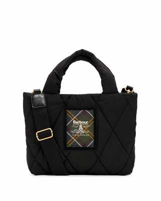 Mini borsa tote trapuntata Connie Barbour