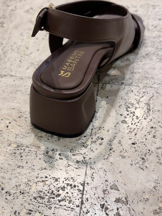 Sandalo con tacco Taisia Massimo Santini