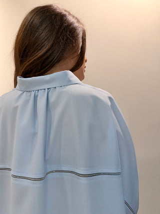 Camicia con dettaglio in filo diamante Fabiana Filippi