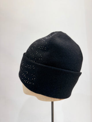 Berretto con strass Regina Cachemire