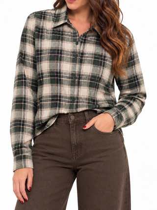 Jeans wide leg Cuoricini color marrone Parosh