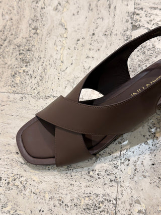 Sandalo con tacco Taisia Massimo Santini