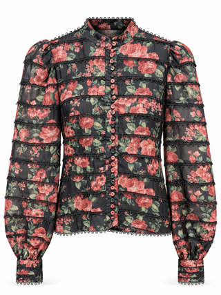 Camicia Tango in fantasia floreale Amosa