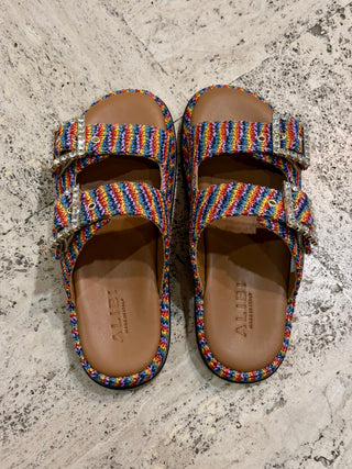 Sandali in rafia Greta Rainbow Alibi