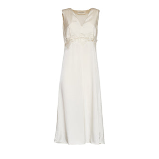 Abito con inserto in pizzo Parosh