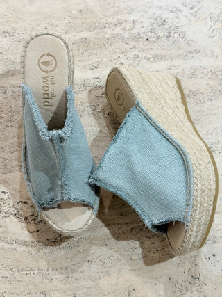 Zeppe Ilan color acqua marina Natural World Eco