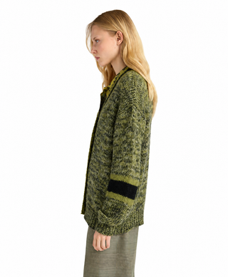 Cardigan in mohain Orvan Momonì