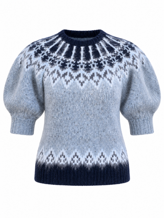 Maglia Frozen in mohair Vanisè