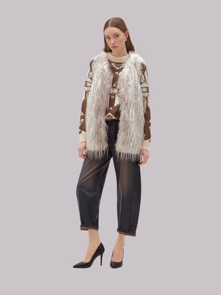 Gilet in ecopelliccia Blugirl