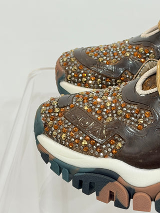 Sneakers con strass Joia Paris