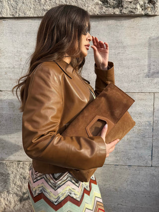 Giacca in pelle Fabiana Filippi