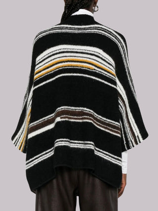 Cardigan a righe in mohair Missoni