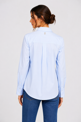 Camicia con cristalli Blugirl