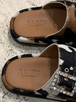 Sandali in pelle Greta Cow Alibi