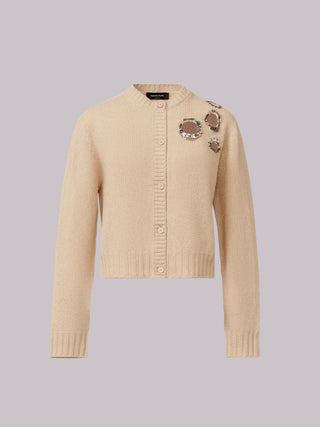 Cardigan con ricamo Fabiana Filippi