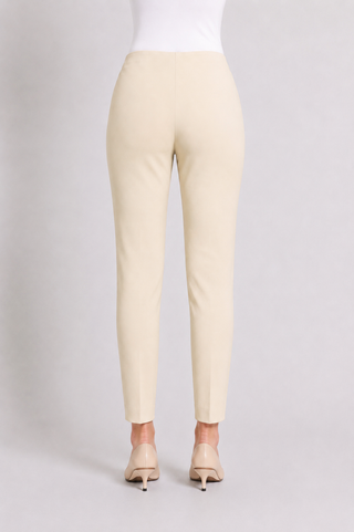 Pantalone a sigaretta beige Clips Tricot