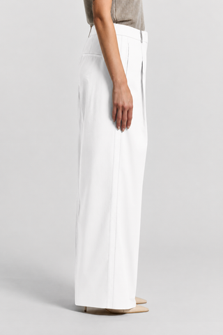 Pantalone bianco con punto luce Peserico