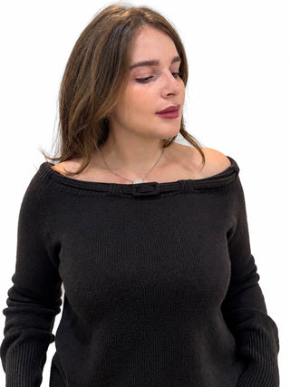 Maglia Betty con scollo a barca Vanisè