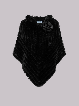 Poncho in ecopelliccia Blugirl