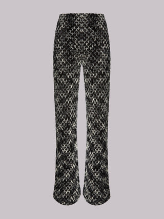 Pantalone palazzo in pizzo fiammato Missoni