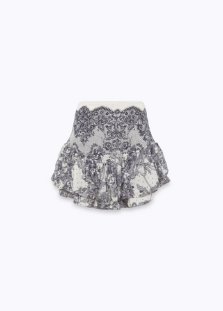 Shorts con stampa pizzo Blugirl