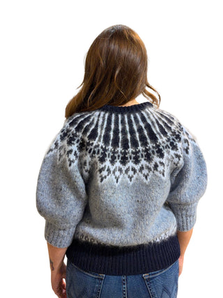 Maglia Frozen in mohair Vanisè